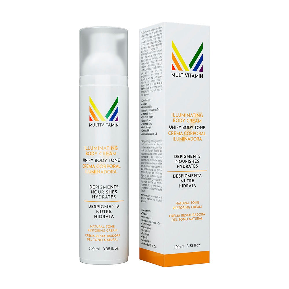 Crema íntima masculina para el cuidado de la piel del pene y testículos. Suaviza, rejuvenece, hidrata y protege. 100 ml.